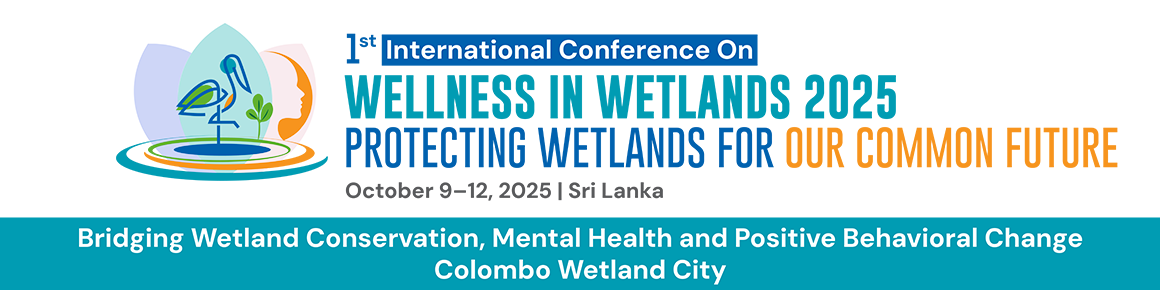 International Conference on Wetland Conservation, Mental Health, and Behavioral Change 2025 header